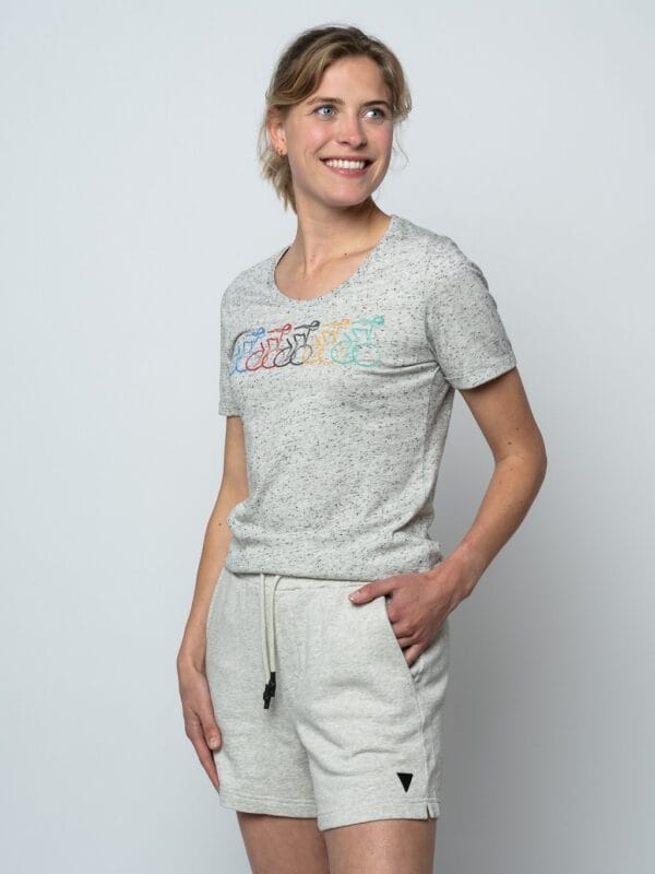 Le Patron WMN Peloton T shirt melange