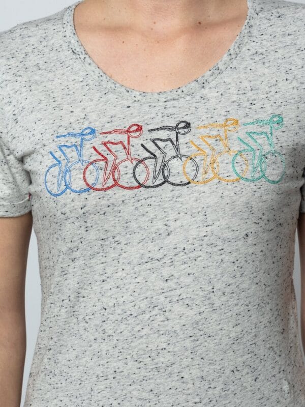 Le Patron WMN Peloton T shirt melange