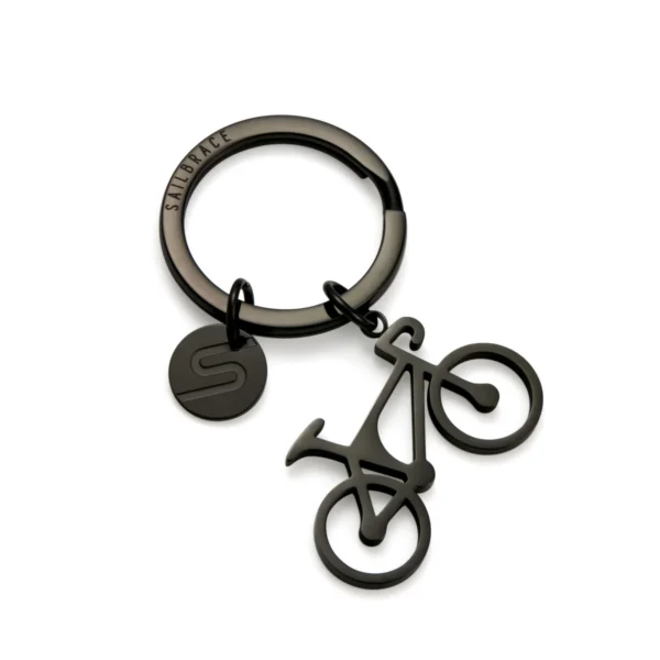 racefiets sleutelhanger zwart Sailbrace