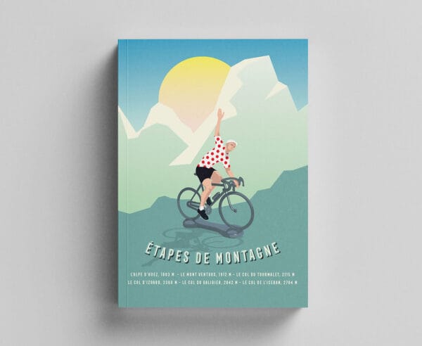 schrift etapes de montagne Bernard Eddy