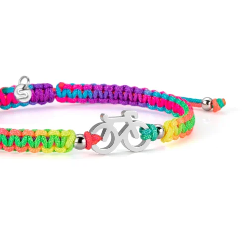 Braided fiets armbandje Sailbrace chromatic