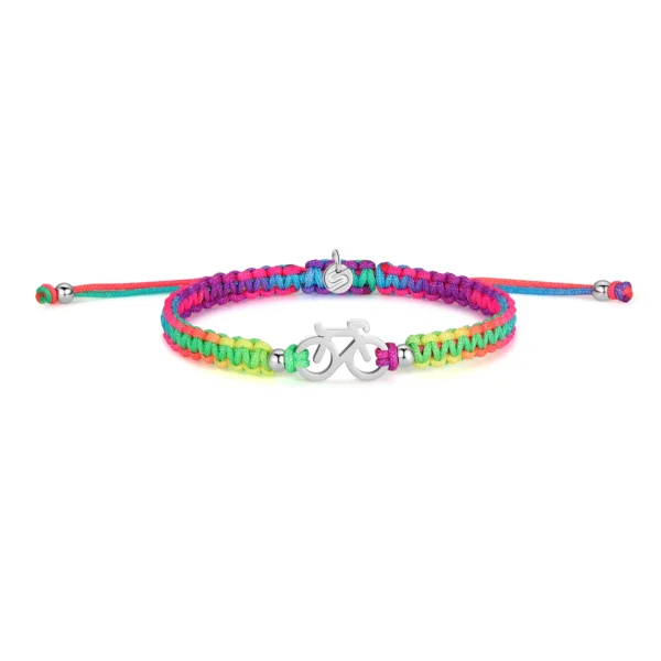 Braided fiets armbandje Sailbrace chromatic