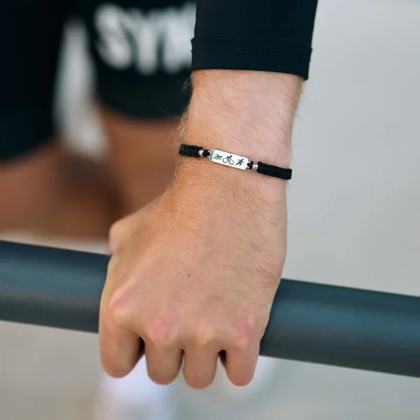 No Limit Triathlon Braided Bracelet