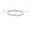 Runner Braided Bracelet rose grijs Sailbrace