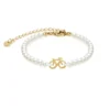 pearl gold fiets chain armbandje
