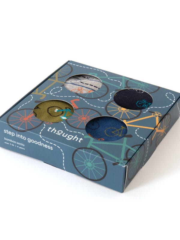 Bikes casual sokken gift box Thought