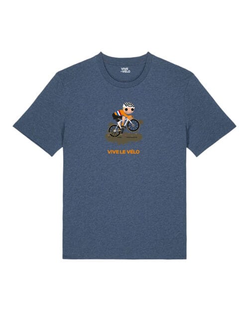 CX Dutch T Shirt Vive le Velo Blue
