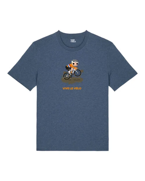 CX Dutch T-shirt - Vive le Vélo (Khaki) - CyclingLifestyle.nl