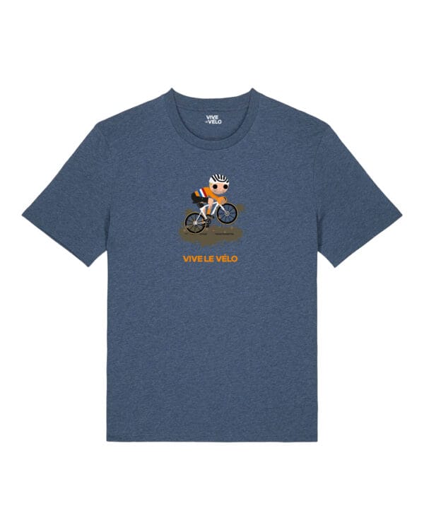 CX Dutch T Shirt Vive le Velo Blue