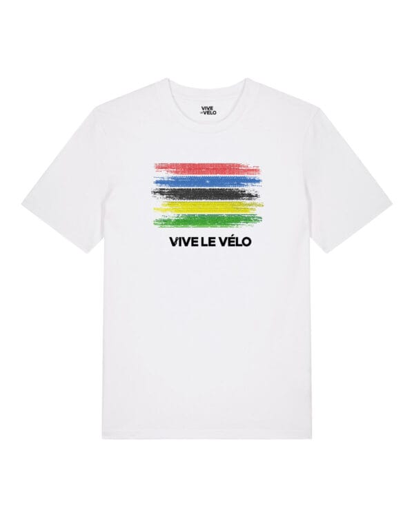 World Champion DNA T Shirt Vive le Velo White