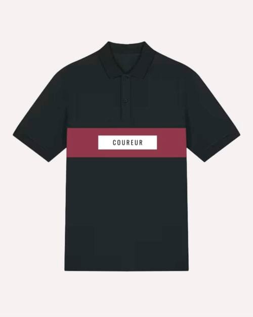 Coureur Polo Zwart The Vandal