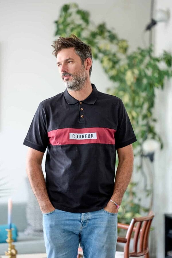 Coureur Polo Zwart The Vandal Coureur Polo Zwart The Vandal