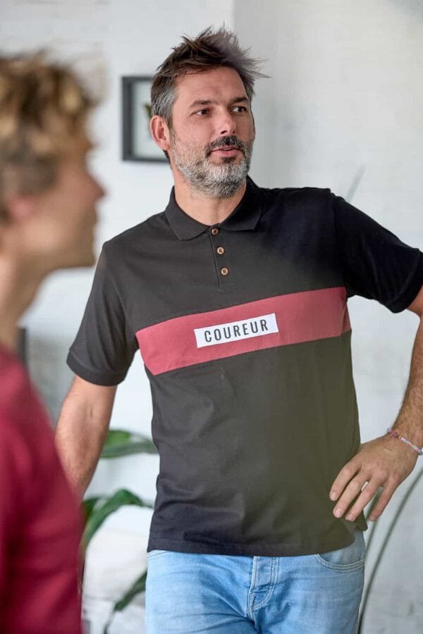 Coureur Polo Zwart The Vandal Coureur Polo Zwart The Vandal