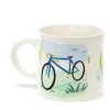 Cyclist mok racefiets