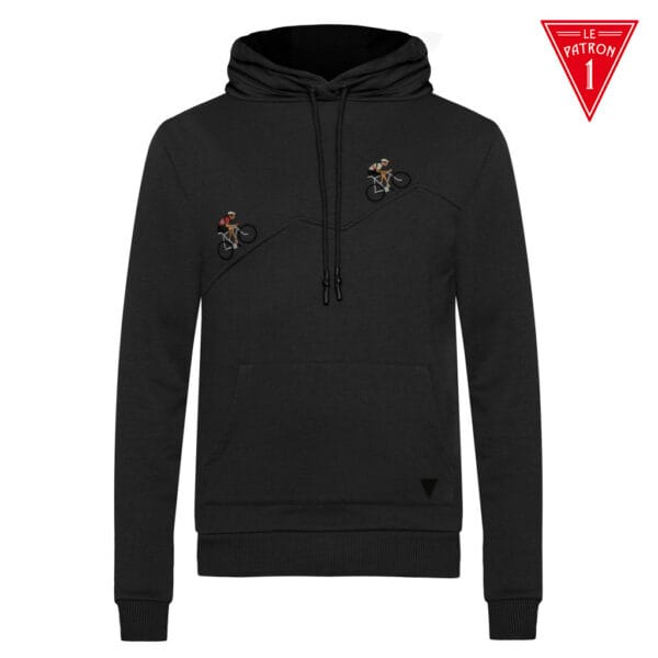 Grimpeur Hoodie Le Patron zwart Grimpeur Hoodie Le Patron zwart