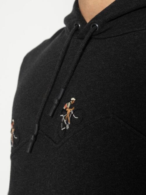 Grimpeur Hoodie Le Patron zwart