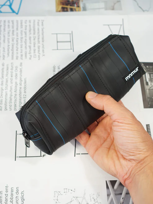Mnmur etui binnenband blauw