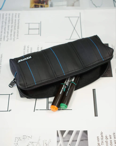 Mnmur etui binnenband blauw