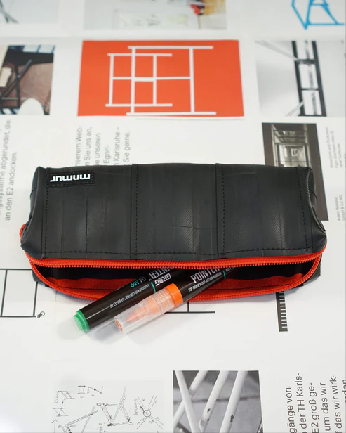 Mnmur etui binnenband rood