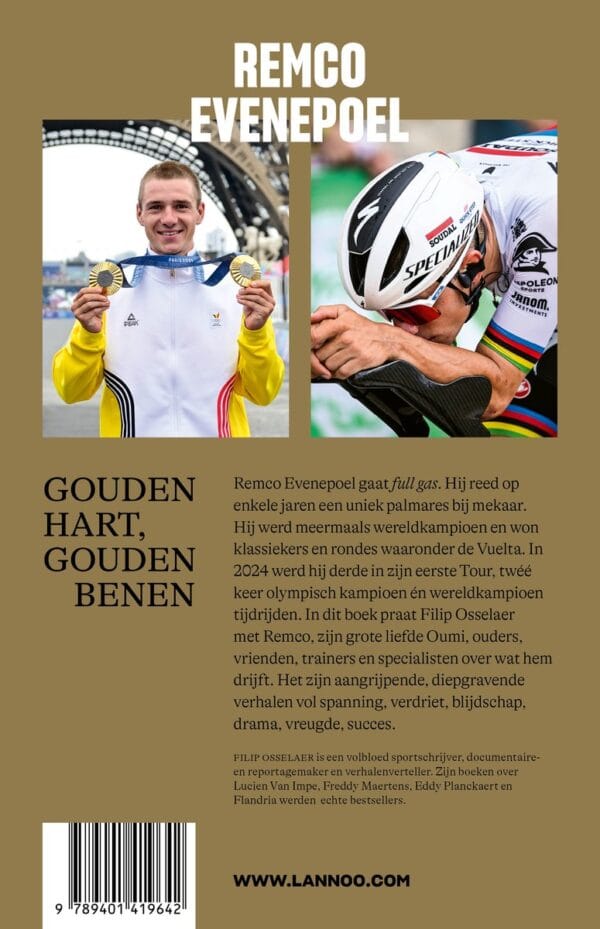 Remco Evenepoel Full Gas back