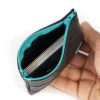 pocket portemonnee gerecyclede binnenband blauw