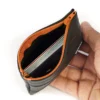pocket portemonnee gerecyclede binnenband oranje