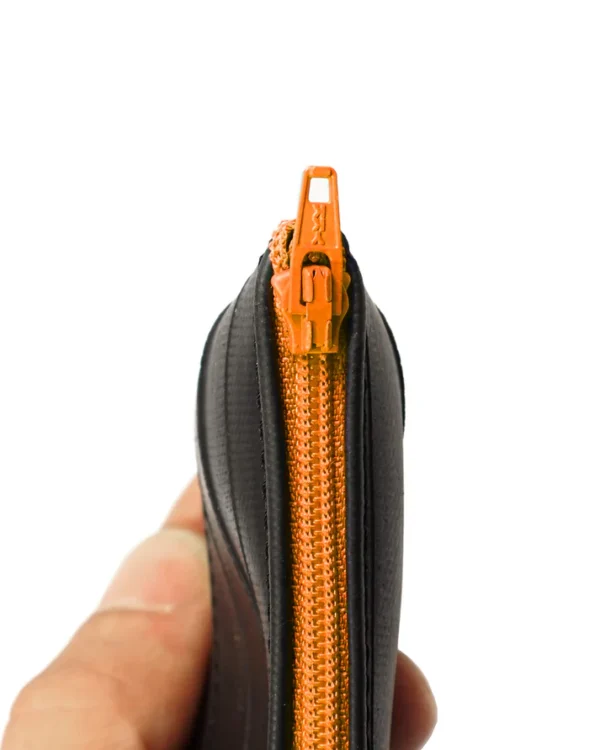 pocket portemonnee gerecyclede binnenband oranje