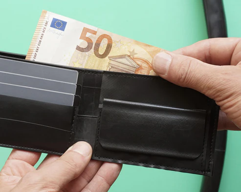 portemonnee binnenband mnur zwart