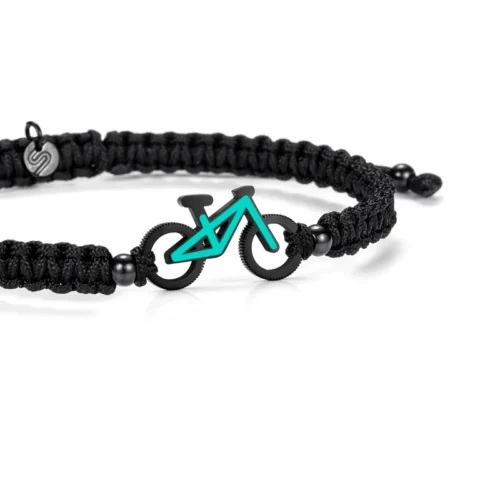 Braided MTB armbandje Sailbrace mint