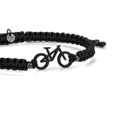 Braided MTB armbandje Sailbrace zwart