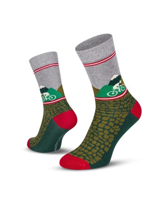 Le Patron sokken Gottardo Green