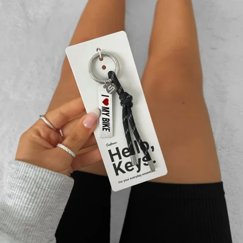 Sleutelhanger I Love My Bike pack