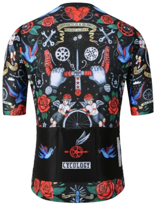Cycology reborn fietsshirt Velo Tattoo OG
