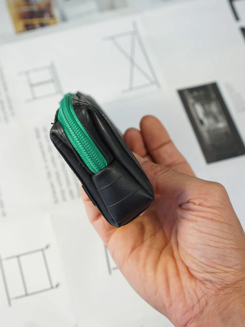 Mnmur etui binnenband groen