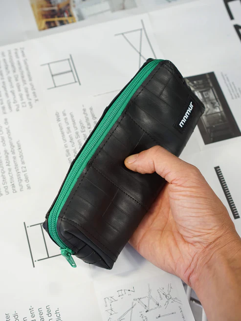 Mnmur etui binnenband groen