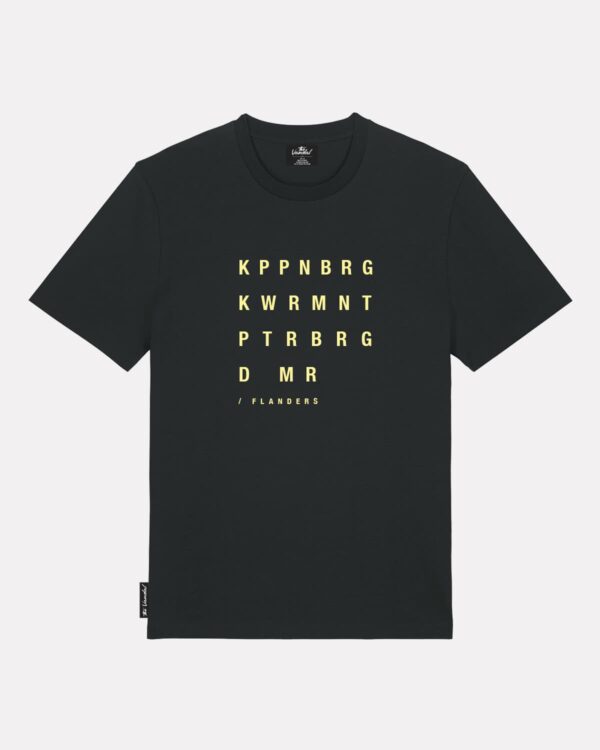 Flanders T shirt The Vandal zwart