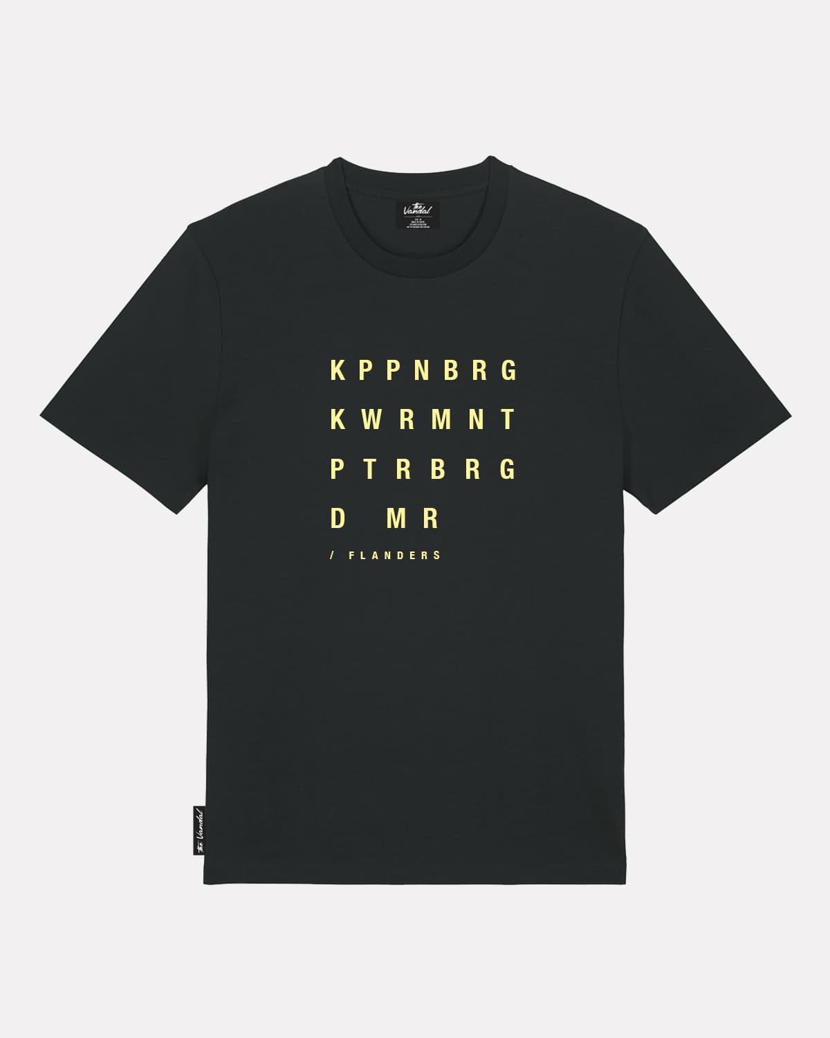 The Vandal T-shirt: Flanders (schwarz)