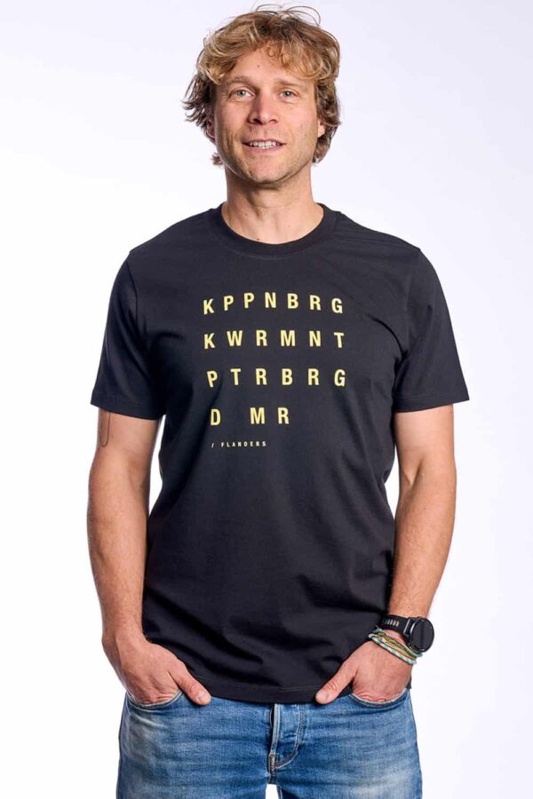 Flanders T shirt The Vandal zwart