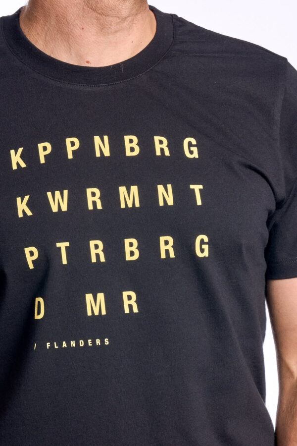 Flanders T shirt The Vandal zwart