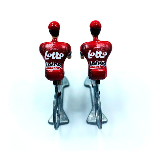 Lotto Intermarche miniatuur wielrenners