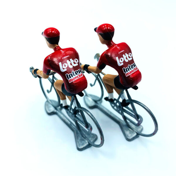 Lotto Intermarche miniatuur wielrenners