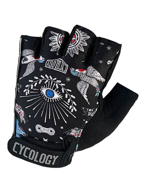 Tattoo fietshandschoenen Cycology