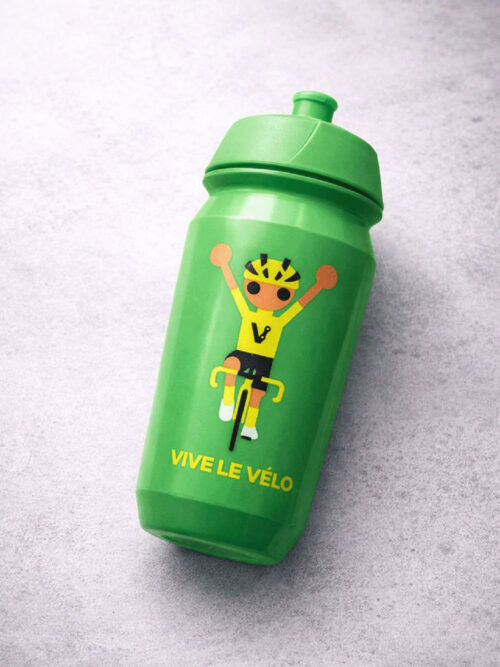 Bidon Odieltje Vive le Velo groen