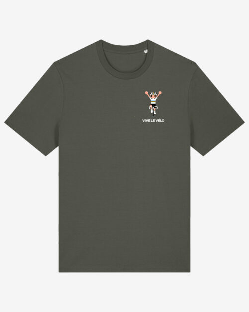 Odieltje Forever T shirt Vive le Velo khaki