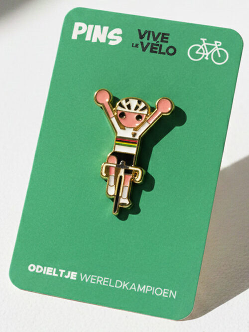 Odieltje wereldkampioen pin