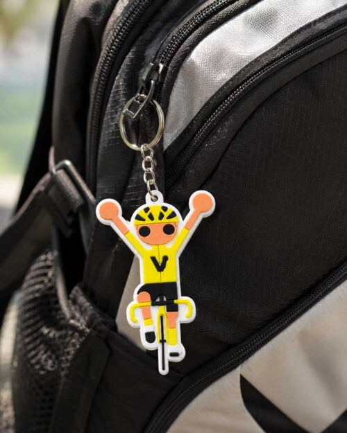 Sleutelhanger Vive le Velo Gele Trui