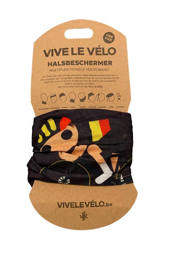 Vive le Velo halsbeschermer Belgisch kampioen