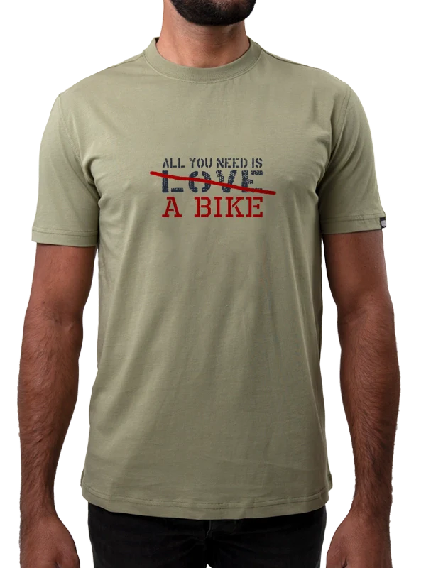 All You Need Is A Bike T shirt