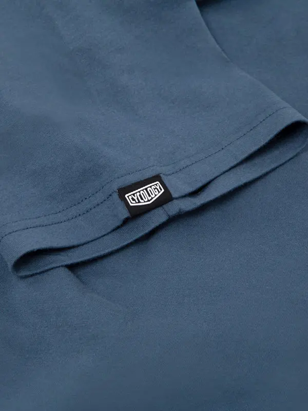 Bike Maths Cycology T shirt blue