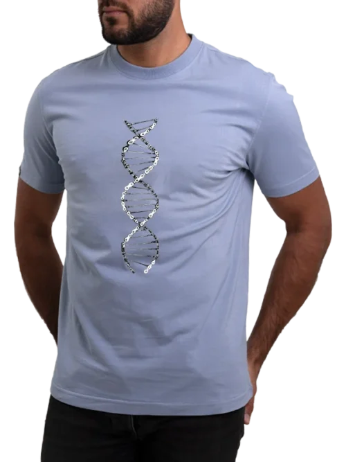 DNA Cycology T shirt blauw